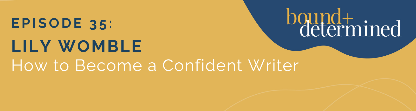 how to be a confident book writer